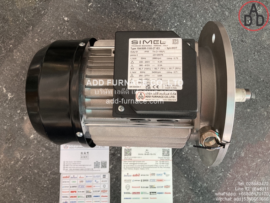 SIMEL Type 10A/80R-1100-2T IE3 (7)